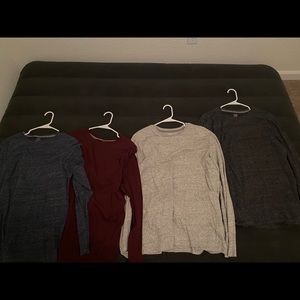 Four Old Navy Long Sleeve Tee Bundle